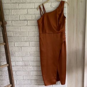 Satin Dress from ASOS